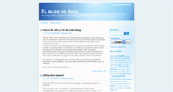 Desktop Screenshot of albertodevega.es
