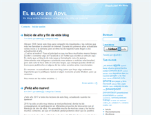 Tablet Screenshot of albertodevega.es